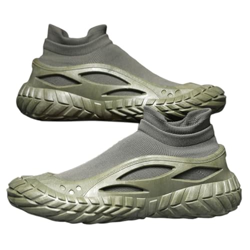 Sneaker Herren Breite Füße Walkingschuhe Sportlich Halbschuhe Flache Sohle Freizeitschuhe rutschfest Sportschuhe Bequem Fitnessschuhe Einfarbig Loafers Atmungsaktives Mesh-Obermaterial von Generisch