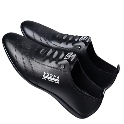 Sneaker Herren Flache Sohle Schnürer Walkingschuhe Weiche Sohle Halbschuhe Atmungsaktive Laufschuhe spitzer Zehenbereich Freizeitschuhe Elegant Damenschuhe Alltag Arbeitsschuhe von Generisch