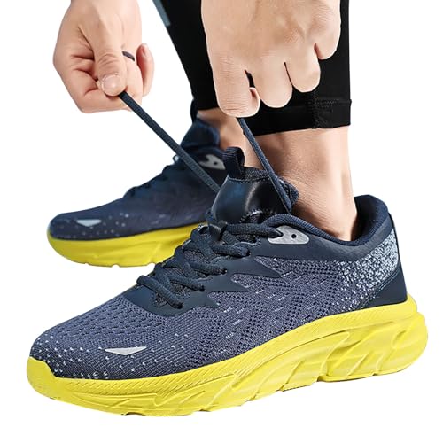 Sneaker Herren Funky Laufschuhe Rutschfest Wanderschuhe Weich Leicht Sportschuhe Verschleißfest Trekkingschuhe Atmungsaktiv Straßenlaufschuhe Running Sportschuhe Trend Freizeitschuhe Joggingschuhe von Generisch