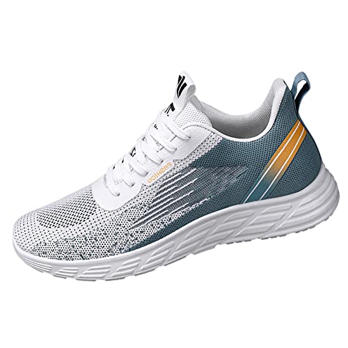 Sneaker Herren Leichte Amtungsaktive - Laufschuhe Herren rutschfeste Sportschuhe Herrenmode Mesh Turnschuhe Fashion Tennisschuhe Straßenlaufschuhe Bequeme Fitnessschuhe Joggingschuhe Trainingsschuhe von Generisch