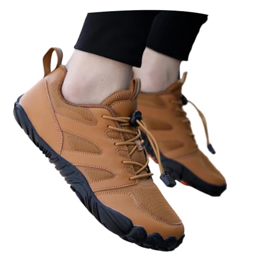Sneaker Herren Orthopädische Lässige Offroad Freizeitschuhe Damen Aufzug Schuhe Athletics Trainingsschuhe Flach rutschfest Barfußschuhe Outdoor Laufen Sportschuhe for Travel Beach Trail Running von Generisch