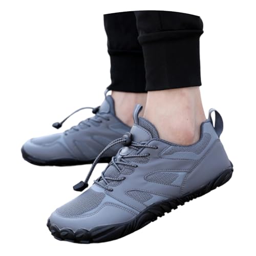 Sneaker Herren Orthopädische Lässige Offroad Freizeitschuhe Damen Aufzug Schuhe Athletics Trainingsschuhe Flach rutschfest Barfußschuhe Outdoor Laufen Sportschuhe for Travel Beach Trail Running von Generisch