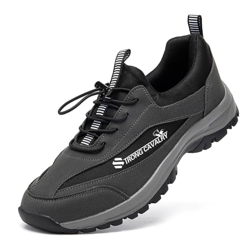 Sneaker Herren Schuhe Business Freizeitschuhe Aus Leder Im Vintage-Stil – Atmungsaktiv Turnschuhe Sportlicher Sneaker Mit Memory Foam Trainingsschuhe Schnürsenkel Ohne Binden Sportschuhe Sneaker Herren Schuhe Business Freizeitschuhe Aus Leder Im Vintage-Stil – Atmungsaktiv Turnschuhe Sportlicher Sneaker Mit Memory Foam Trainingsschuhe Schnürsenkel Ohne Binden Sportschuhe von Generisch