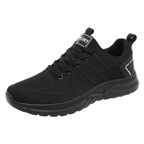 Sneaker Herren Schuhe Sportschuhe Leichte Atmungsaktive Laufschuhe Turnschuhe Running-Schuhe Barfußschuhe Herren Leicht Barfuss Sneaker Schnürsenkel Ohne Binden Sportschuhe von Generisch