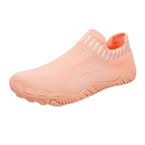 Sneaker Herren Wasserschuhe,Laufschuhe Atmungsaktiv Herren,Einfarbige rutschfeste Flach,Slip-On Fliegen Gewebte,Tracing Schuhe Strand Schwimmschuhe,Sportschuhe von Generisch