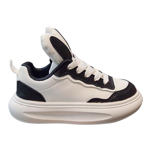 Sneaker Kinder Hallenschuhe Mädchen Jungen Hase Halbschuhe Schnürschuhe Atmungsaktiv Turnschuhe Sportschuhe Hallenturnschuhe Rutschfeste Freizeitschuhe Walkingschuhe Cute Kinderschuhe Laufschuhe von Generisch