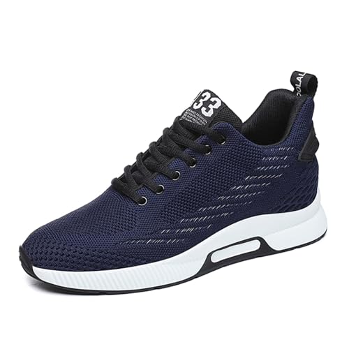 Sneaker Schuhe Herren Sportschuhe Running Tennis Schuhe Freizeit Straßenlaufschuhe Slip on Sneaker Herren Bequeme Mesh Freizeitschuhe Sportschuhe Traillaufschuhe Zero-Drop Sohle Turnschuhen von Generisch