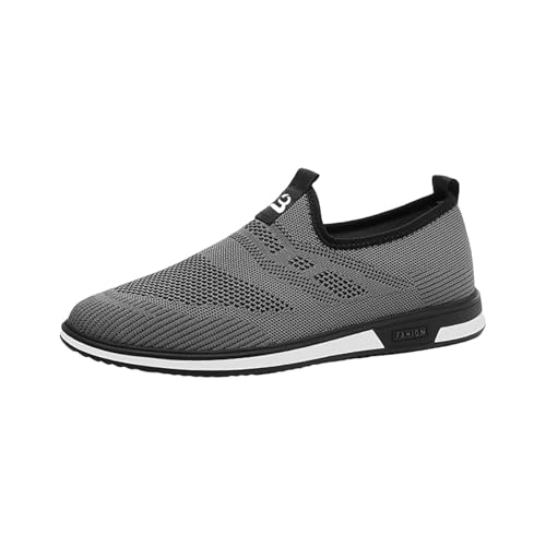 Sneaker Slip In Sommerschuhe Herren Laufschuhe Herren Sportschuhe Trainingsschuhe Wanderschuhe Barfußschuhe Turnschuhe Trekkingschuhe Joggingschuhe Freizeitschuhe Mesh Atmungsaktiv Bequeme Leichte von Generisch