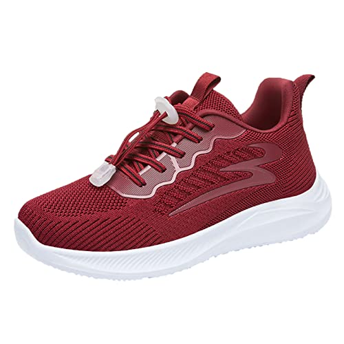 Sneaker Slip on Damen Bequem Hallux Valgus Laufschuhe Leicht Shock Arch Support Freizeitschuhe Atmungsaktiv Vermascht Walkingschuhe Freizeit Breite Fuße Plantarfasziitis Weichen Sohlen Schuhe von Generisch