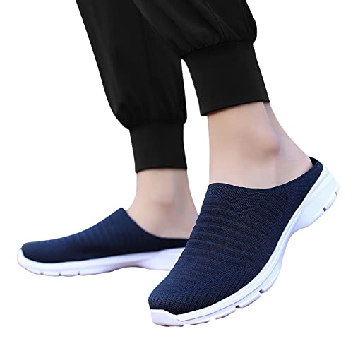 Sneaker Unisex Stoff - Sportschuhe Herren Sommer Unisex Outdoorschuhe Atmungsaktiv Mesh Freizeitschuhe Leichte Bequem Turnschuhe Fashion Walkingschuhe Weich Sohle Joggingschuhe Low Stoff Laufschuhe von Generisch