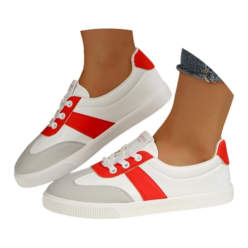 Sneakers Damen Schnürhalbschuhe Atmungsaktiv Turnschuhe Leicht Laufschuhe Sportschuhe Business Freizeitschuhe Leichte Tennisschuhe Outdoor Running Walkingschuhe Schuhe von Generisch