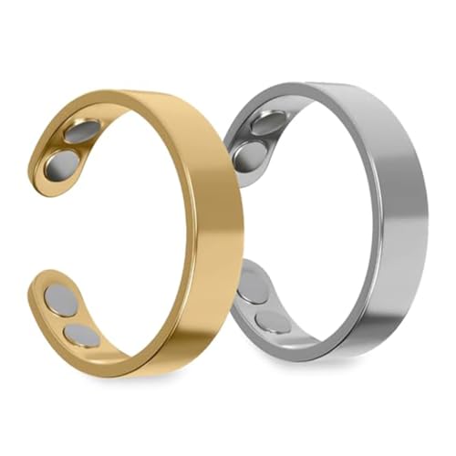SöMni Ring Damen Wechseljahre, Wechseljahre Ring, Magnetringe Damen, Magnetring Wechseljahre, Reduziert Stress& Angstgefühle Verbessert dieSchlafqualität (2pcs-e) von Generisch