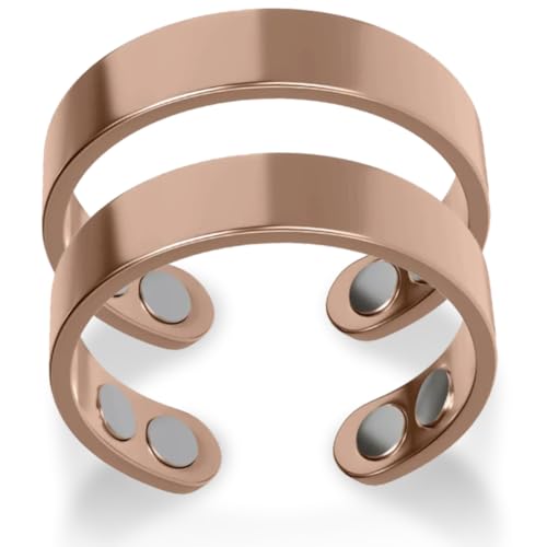 SöMni Ring Damen Wechseljahre, Wechseljahre Ring, NatüRlich Verstellbare Magnetische Therapie Ringe (2PCSF) von Generisch
