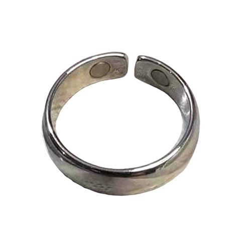 Sömni Ring Damen Wechseljahre, Einstellbare Größe, Magnetringe Damen Herren, Schlafhilfe Müdigkeitsreduktion, Entspannung, Therapie Ringe, Verstellbare Magnetische, Wechseljahreshilfe Natürlich von Generisch