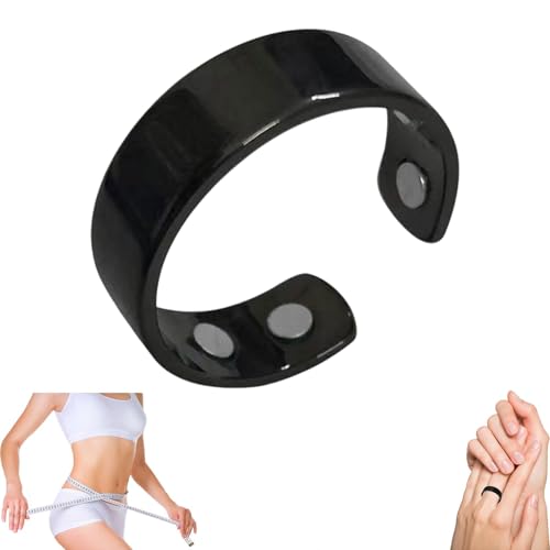 Sömni Ring Damen Wechseljahre, Magnetischer Akupressurring zur Linderung von, Magnetringe Damen, Magnetring für Männer und Frauen Entspannung, Schlafhilfe Müdigkeitsreduktion, sömni ring von Generisch