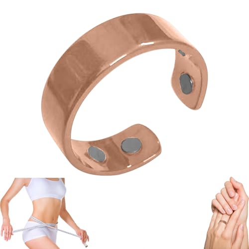 Sömni Ring Damen Wechseljahre, Magnetischer Akupressurring zur Linderung von, Magnetringe Damen, Magnetring für Männer und Frauen Entspannung, Schlafhilfe Müdigkeitsreduktion, sömni ring von Generisch
