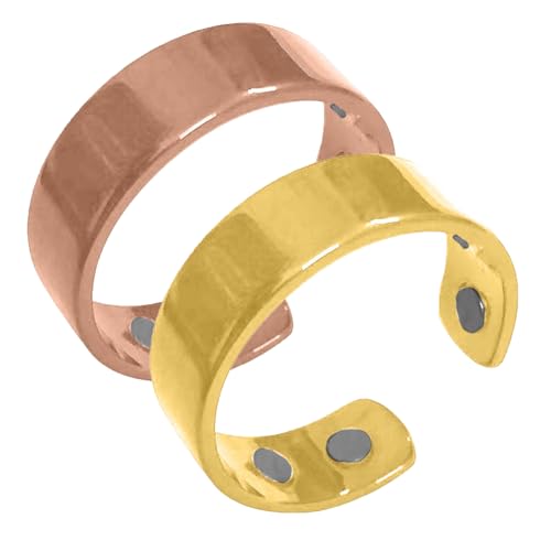 Sömni Ring Damen Wechseljahre, Schlafhilfe Müdigkeitsreduktion, Einstellbare Größe, Entspannung, Magnetringe Damen Herren, Verstellbare Magnetische, Therapie Ringe, Wechseljahreshilfe Natürlich von Generisch