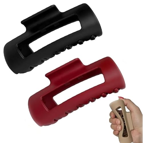 Soft Elastic Fashion Shark Clips, Cloud Clip, 4.2in Medium Soft Hair Claw Clips for Women, Flexible Non-Slip Cozy Clip for Thick or Fine Hair, Strong Hold & Unsnappable Design (E) von Generisch