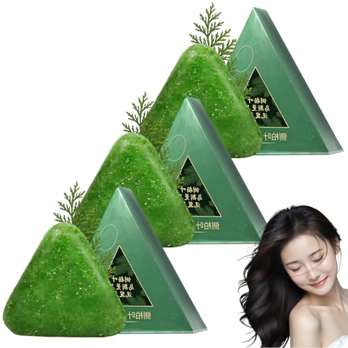 Solid Shampoo Bar, Conditioner Bar, For Hair With Plant Based Essential Oils, Calming & Strengthens Hair for Women and Mens (3pcs) von Generisch