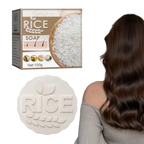 Solid Shampoo Bar | Natürliche Feuchtigkeitseife für die Haarpflege | Ökologisches tragbares Shampoo für Frauen Reisen Camping Hotel Apartment Badezimmer Hogar täglich Gebrauch von Generisch