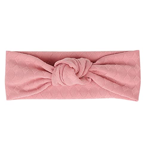 Solide Kleinkind Baby Kopfbedeckung Mädchen Jungen Zubehör Stirnband Babypflege Haarband Kinder Mädchen (G, One Size) von Generisch