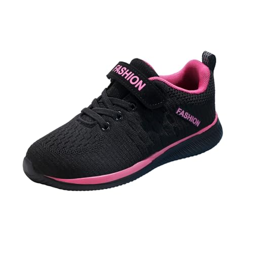 Sommer Als Ich Schön Wurde, Turnschuhe Mädchen Sneaker & Sportschuhe Laufschuhe Kinderschuhe Walkingschuhe Sport Schuhe Kinder Tennisschuhe Hallenschuhe Leichte, Hot Pink, 32 von Generisch