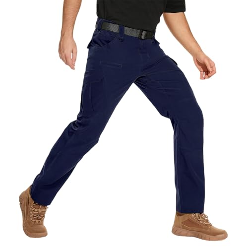 Sommer Cargohose Herren Cordhose Freizeithose Outdoorhose Wasserdicht Arbeitshosen Männer Fischerhut Jeans Schwarz Schlupfhose Sporthose Gartenhose Militärstiefel Militär Gürtel Sweatjacke von Generisch