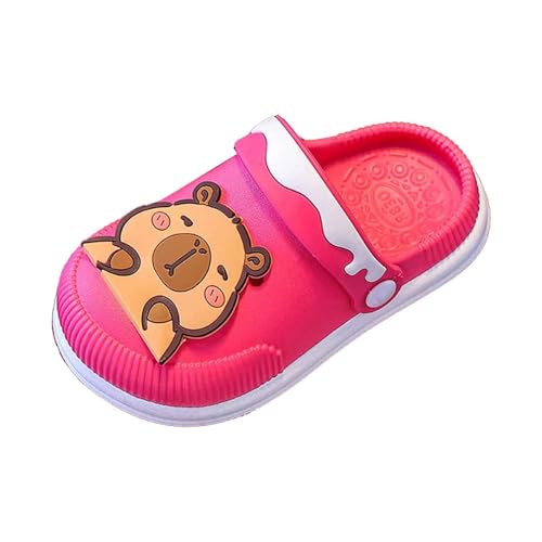 Sommer Clogs Kinder - Gartenschlappen Gummi Wasserschuhe rutschfeste Gartenclogs Strand Hausschuhe Leichte Badeschlappen Weiche Gummischuhe Leichtgewicht Sandalen Sommerschuhe von Generisch