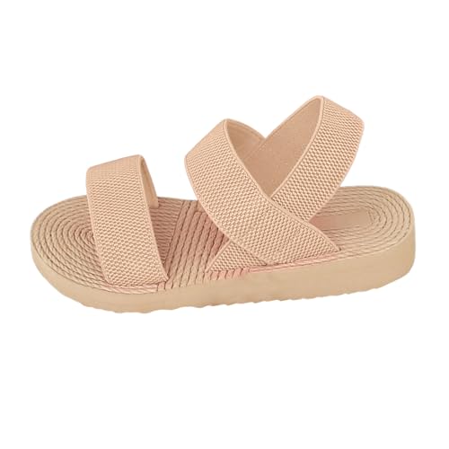 Sommer Damen Sandalen Mode Strand Schuhe Bequeme Nesh Gummiband Design Outdoor Walking Schuhe, E a, 38.5 EU von Generisch