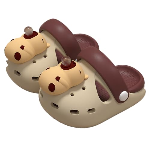 Sommer Schuhe Clogs Kinder - Gartenschlappen Outdoor Badeschuhe Pool Gartenschuhe Mit Anhängern Sandalen Atmungsaktive Gartenclogs Leichtgewicht Hausschuhe Strand Pantoletten Latschen von Generisch