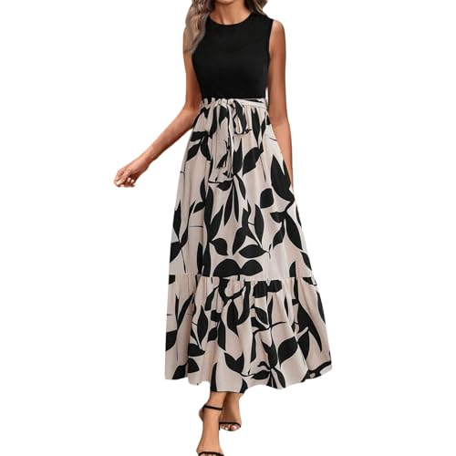 Sommerkleid Damen lang Maxikleider Sommer Dresses for Women Freizeit Kleider Boho Kleid maxikleid elegant für Lange Sommerkleider Wickelkleider Damenkleider langes a Linie Linien Strandkleid Maxi Sommerkleid Damen lang Maxikleider Sommer Dresses for Women Freizeit Kleider Boho Kleid maxikleid elegant für Lange Sommerkleider Wickelkleider Damenkleider langes a Linie Linien Strandkleid Maxi von Generisch