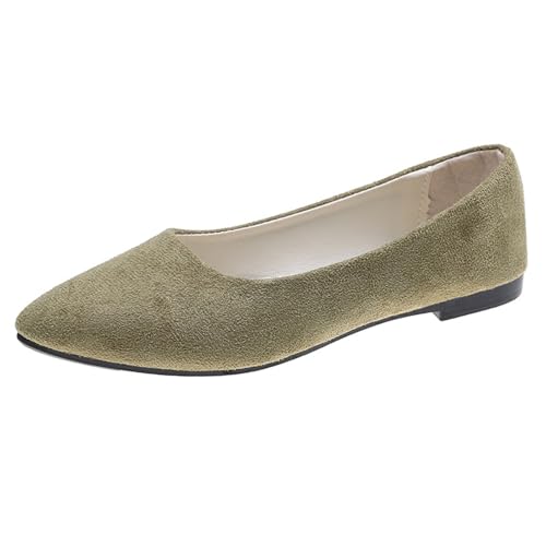 Sommerschuhe Damen Elegant Wedding Sandalen Hochzeitsschuh Brautschuhe Spitzenschuhe Damenschuhe Halbschuhe Flach Pumps Tanzschuhe Ballerina Schuhe Einzelschuhe Lederschuhe von Generisch