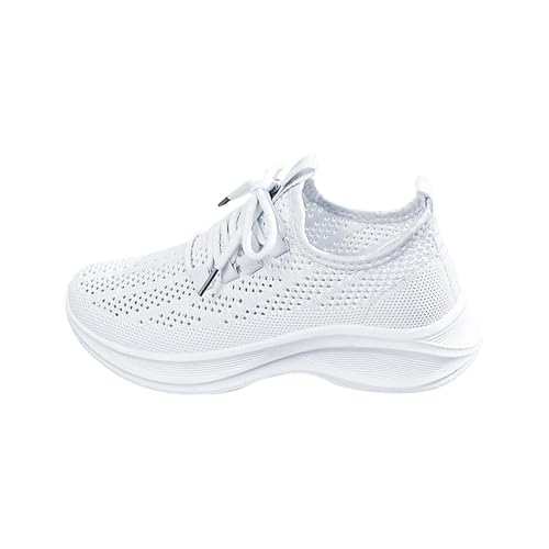 Sommerschuhe Damen Sneaker Damen Laufschuhe Joggingschuhe Trekkingschuhe Freizeitschuhe Fitness Schuhe Walkingschuhe Sportschuhe Strickschuhe Trainingsschuhe Mesh Atmungsaktiv Bequeme Leichte von Generisch