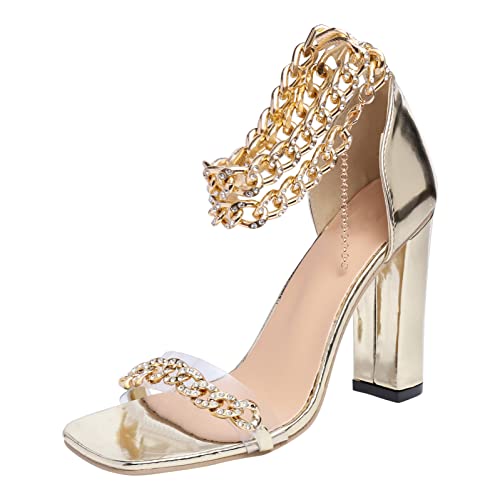 Sommerschuhe Mit Absatz, Sandalen Damen Elegant Arch Support High Heels Sandals Pointed Toe Court Barfuss Damenschuhe Atmungsaktiv Abendschuhe Komfortable Freizeitsandalen Modische Absatzschuhe von Generisch