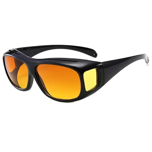 Sonnenbrille Herren/Damen Polarisierte Sonnenbrille Sunglasses Herren Sport Sonnenbrillen Set Nachtsichtbrille Autofahren Fahrspiegel Coole Sonnenbrille（Braun） von Generisch