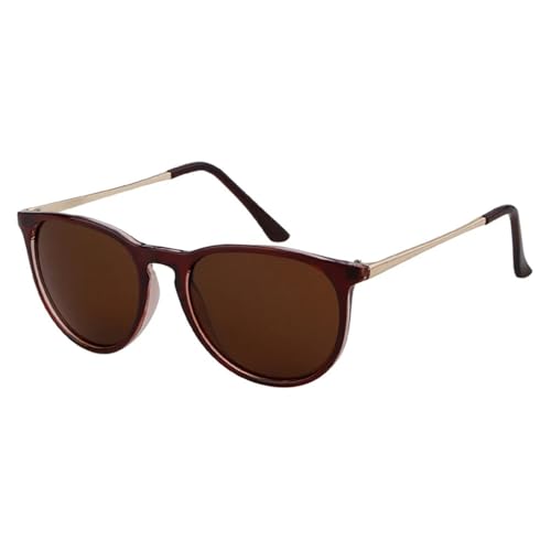 Sonnenbrille für Herren, Vintage-Stil, verspiegelt, Retro-Sonnenbrille für Herren, c2, Einheitsgröße von Generisch