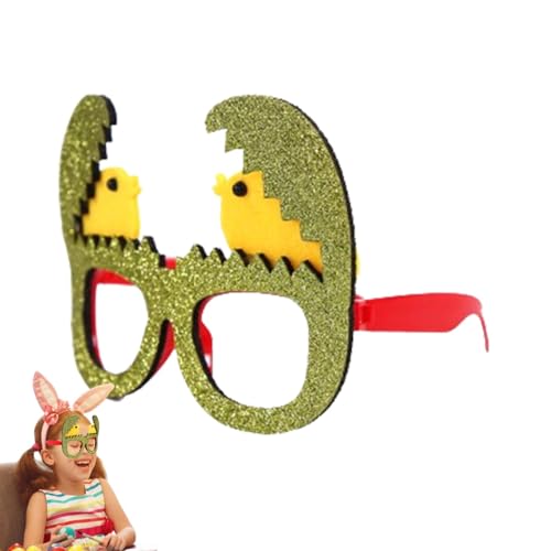 -Sonnenbrillen basteln, Party-Brillen | Hasenohren, Kükeneier, Partygeschenke,Leichte brille mit lebendigen Farben für Foto-Requisiten für partys von Generisch