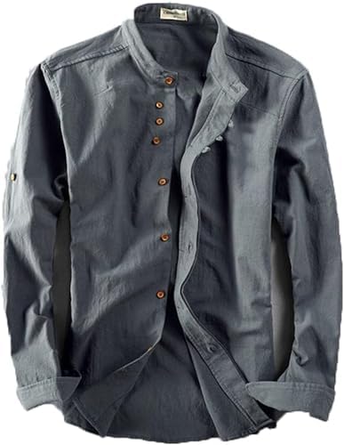 Soulona Katana Shirt Herren Katana Japan Style Shirt Soulona Soulona Shirt, grau, 4XL von Generisch