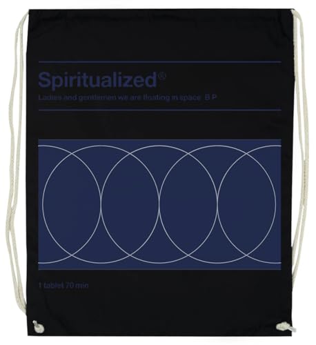 Spiritualisiert Schwarze Trainingstasche Mit Unisex-Kordelzügen von Generisch