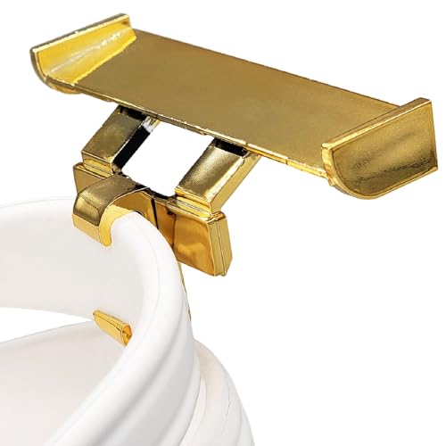 Spoiler Schuh Charms, Flügel Charm, Schuh Spoiler Charm, Dekorative Schuh Charms für Schuh Schnallen Supercar Spoiler Flügel, Geschenke für Kinder und Autoliebhaber (Goldene) von Generisch