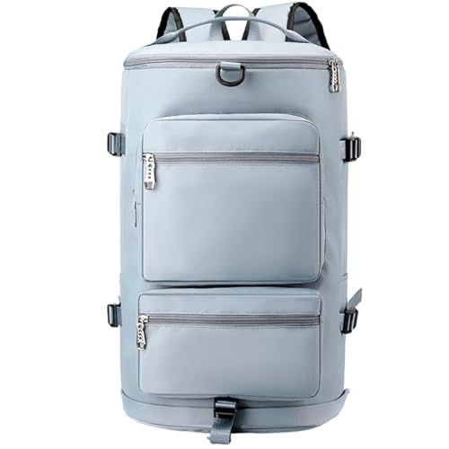 Sport-Fitness-Rucksack zum Aufhängen – praktische Sporttasche zum Trocknen und Nass getrennt, Sporttasche mit Schuhfach für Damen und Herren, Himmelblau, Refer to description, Unisex von Generisch