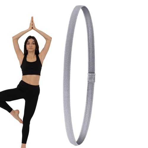 Sport-Stirnbänder für Mädchen,Lauf-Stirnband | Rutschfestes Stirnband - Elastische Sport-Haarbänder, hochelastisches Yoga-Stirnband, rutschfest für Sport-Yoga für Männer und Frauen für Yoga-Laufen von Generisch