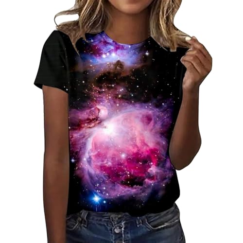 Sport Tshirt Mädchen, Shirt Damen Glitzer, Tshirt Mädchen, Ausgefallene Tshirts Damen, Damen T-Shirt, Rollkragenpullover Damen Kurzarm, Glitzer T-Shirt Damen, Oversized Tshirt Damen, von Generisch