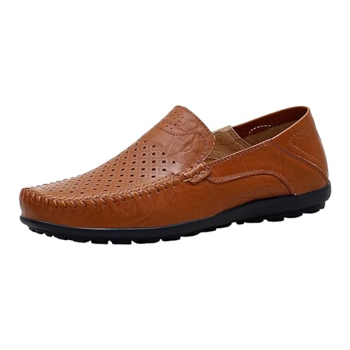 Sportliche Lederschuhe Herren Sportschuhe Herren Ohne Schnürsenkel Freizeitschuhe Leder Walkingschuhe rutschfest Fitnessschuhe Weich Schlupfschuhe Flache Sohle Komfortschuhe Casual Halbschuhe Sportliche Lederschuhe Herren Sportschuhe Herren Ohne Schnürsenkel Freizeitschuhe Leder Walkingschuhe rutschfest Fitnessschuhe Weich Schlupfschuhe Flache Sohle Komfortschuhe Casual Halbschuhe von Generisch