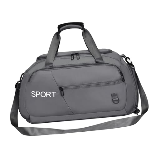 Sports -Fitness -Tasche - Athletic Duffel Rucksack, Trainingstraining | Wasserdichtes Speicherraum mit belüfteter Schuhtasche, einstellbares gepolstertes Gurt Design, leichter kompakter Build, perfekt von Generisch