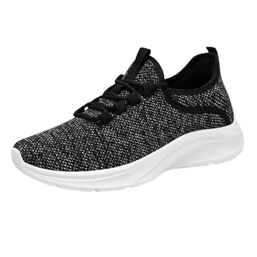 Sportschuhe Damen Schwarz Freizeitschuhe Atmungsaktive Mesh Joggingschuhe Rutschfest Mutterschuhe Breite Füße Laufschuhe Weichen Bequem Walkingschuhe Sommer Ausflug Wanderschuhe Casual Sommerschuhe Sportschuhe Damen Schwarz Freizeitschuhe Atmungsaktive Mesh Joggingschuhe Rutschfest Mutterschuhe Breite Füße Laufschuhe Weichen Bequem Walkingschuhe Sommer Ausflug Wanderschuhe Casual Sommerschuhe von Generisch
