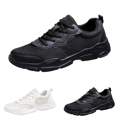 Sportschuhe Damen Schwarz Laufschuhe Atmungsaktive Mesh Trekkingschuhe Dicker Sohle Trainerschuhe Unsichtbare Höhenerhöhung Schlupfschuhe Elevator Schuhe Große Größe Freizeitschuhe Sportschuhe Damen Schwarz Laufschuhe Atmungsaktive Mesh Trekkingschuhe Dicker Sohle Trainerschuhe Unsichtbare Höhenerhöhung Schlupfschuhe Elevator Schuhe Große Größe Freizeitschuhe von Generisch