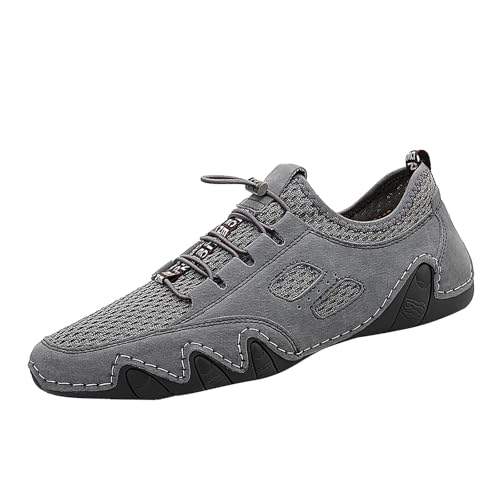 Sportschuhe Herren Slip On Atmungsaktiv Freizeitschuhe - Leicht Flache Fahrschuhe Mesh Walkingschuhe - Sommer Casual Wanderschuhe Outdoor Schuhe Tennis Fitness Jogging Turnschuhe StraßEnlaufschuhe Sportschuhe Herren Slip On Atmungsaktiv Freizeitschuhe - Leicht Flache Fahrschuhe Mesh Walkingschuhe - Sommer Casual Wanderschuhe Outdoor Schuhe Tennis Fitness Jogging Turnschuhe StraßEnlaufschuhe von Generisch