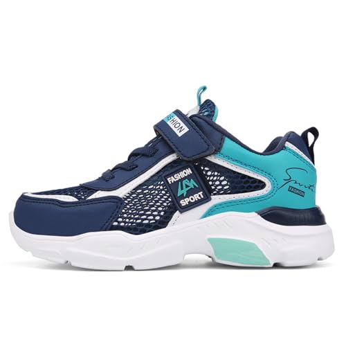Sportschuhe Kinder Jungen Mädchen Turnschuhe Schuhe Atmungsaktiv Laufschuhe Flach rutschfest Sneaker mit Klettverschluss Fitnessschuhe Straßenlaufschuhe Kinder Outdoor Fitness Sportschuhe Kinder Jungen Mädchen Turnschuhe Schuhe Atmungsaktiv Laufschuhe Flach rutschfest Sneaker mit Klettverschluss Fitnessschuhe Straßenlaufschuhe Kinder Outdoor Fitness von Generisch