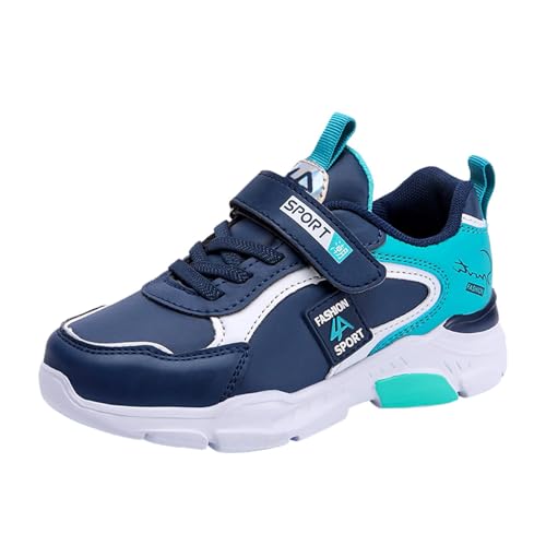 Sportschuhe Kinder Jungen Mädchen Turnschuhe Schuhe Leicht Atmungsaktiv Laufschuhe Flach rutschfest Sneaker Fitnessschuhe Straßenlaufschuhe Outdoor Fitness Basketballschuhe von Generisch